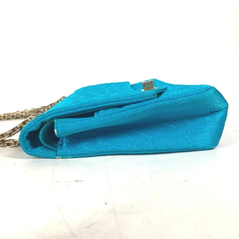 CHANEL Blue Shoulder Bag